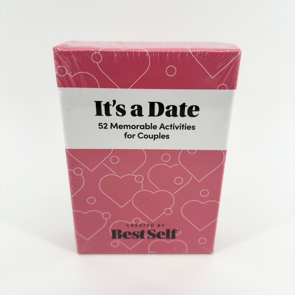 BestSelf It’s a Date - 52 Memorable Date Activities for Couples - New & Sealed